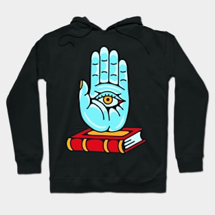 Hand book eye Hoodie